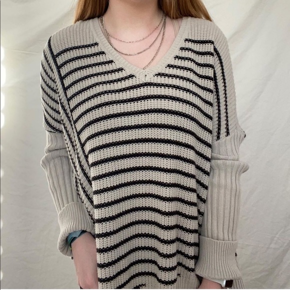 A.N.A Striped Sweater - Picture 2 of 6